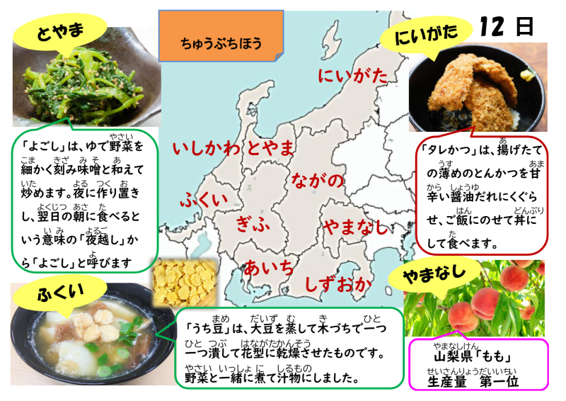 2025年5月12日の給食