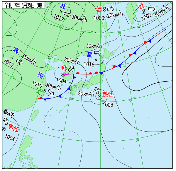 0625天気図