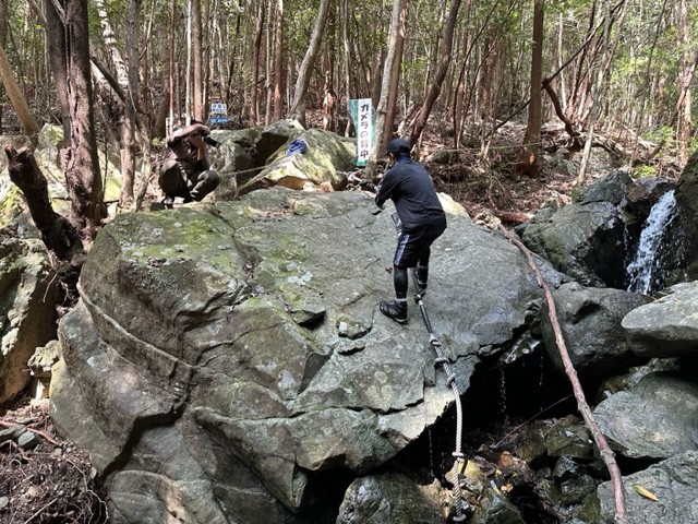 沢登り③