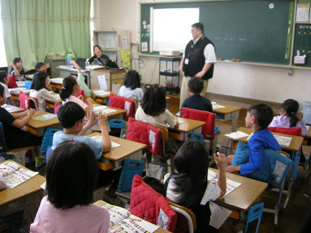 ３年　世界のあいさつ