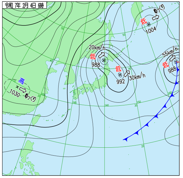 2.4天気図